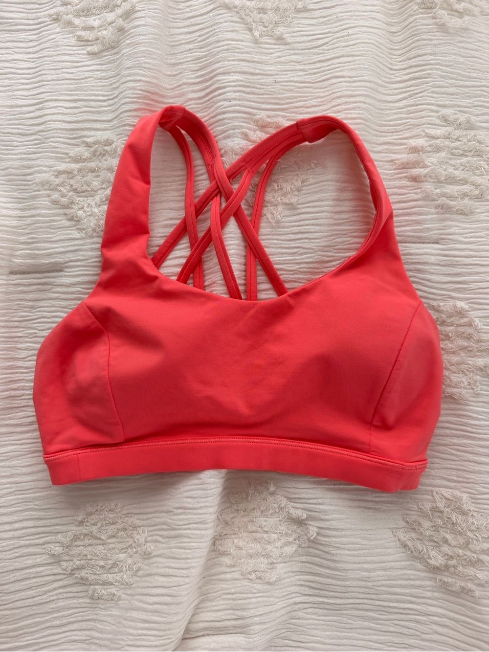 Lululemon Women’s Sports Bra - Coral Pink